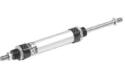 MICROCILINDRO CON AMMORTIZZAZIONE E PISTONE MAGNETICO 20/200  REF. PNEUMAX 1262.20.200.MA