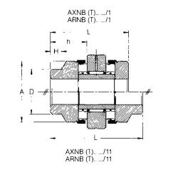 KOMBINIERTES NADEL- ROLLEN- UND PRÄZISIONLAGER   REF. NADELLA ARNB35851