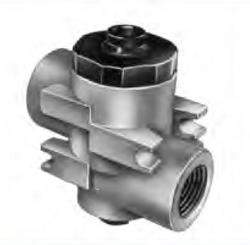 VALVULA DE BLOQUEO BIDIRECCIONAL DIAMETRO 6.5 MM CONEXION G1/4 PULGADAS PESO 0.110 KG REF. UNIVER AM-5511