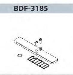 PLACA PARA CIERRAR LA POSICION DE LA VALVULA SIN USAR PARA LADO 18 MM REF. UNIVER BDF-3185