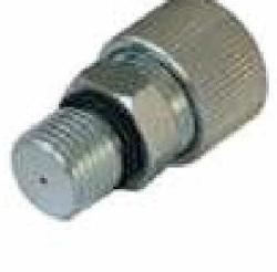 VALVULA DE NITROGENO R ROSCAS 5/8 UNF Y 3/8 BSP PULGADAS PARA ACUMULADOR REF. ACU100001