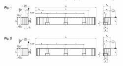 ZAHNSTANGE MODUL FÜR GETRIEBE   REF. SCHNEEBERGER MST M8-79X79X201-G