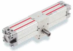 VÉRIN ROTATIF À CRÉMAILLÈRE ET PIGNON Ø100 MM 180º 5º  REF. IMI NORGREN M/162100/ME/180