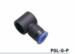 RACCORD ADAPTATEUR BANJO AUTOMATIQUE EN PLASTIQUE PGLGP Ø 6 MM R 1/4