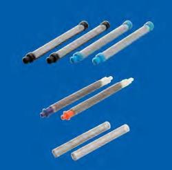 FILTRO CONTRACTOR NUEVO Y VIEJO PISTOLA FTX FILTRO EASY OUT AZUL MALLA 100 1 POR TARJETA REF. GRACO 287033