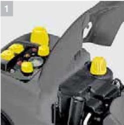 ÉQUIPEMENT NETTOYAGE TAPIS ET MOQUETTE PROFESSIONNEL 4002  REF. KARCHER 1.092-103.0