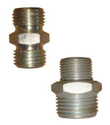 RACOR RETO PNEUMÁTICO UNIÃO ROSCADO METÁLICO AD 12/12 1/2 GAS