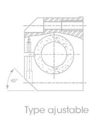 SUPORTE EM ALUMÍNIO COM CASQUILHO LINEAR DE BOLAS Ø12 MM 39 MM  REF. ECMU CSR PRC 12 AJ G UU B