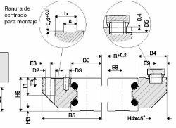 ROLLER FOR LINEAR SYSTEM FDA  REF. FRANKE 84367A