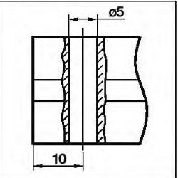 PERFIL DE ALUMÍNIO PARA MONTAGEM DE SISTEMA   REF. HEPCOMOTION 0-132-2020