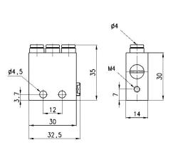 LOGICA PNEUMATICA   REF. CAMOZZI 2LR-SB4-B