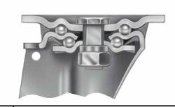 RUOTA IN ACCIAIO CON FORCELLA PER CARICHI ELEVATI Ø 150X38 MM  REF. LAG 1063