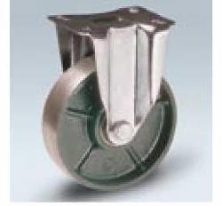 RUOTA IN ACCIAIO CON FORCELLA PER CARICHI ELEVATI Ø 150X38 MM  REF. LAG 1083