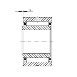 NEEDLE ROLLER BEARING WITH INNER RING   REF. INA NA6913-ZW-XL