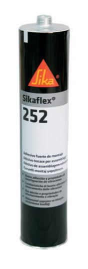 POLYURETHANE GLUES SIKAFLEX-252 300 CM3 12 PCS  REF. SIKA 4442