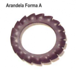 RONDELLE DENTATE ELASTICHE D’ACCIAIO (DIN 6798-A) DIN 6798 A Ø 16