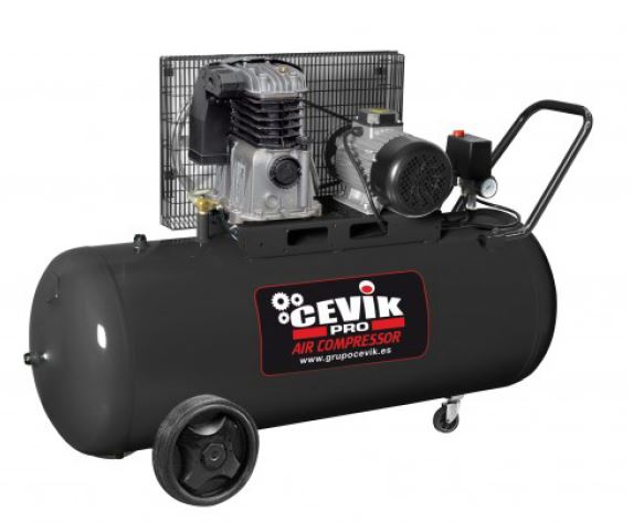 COMPRESSORE 200 L TENSION 3 HP 230 V  REF. CEVIK PRO CA-PRO200-3MF