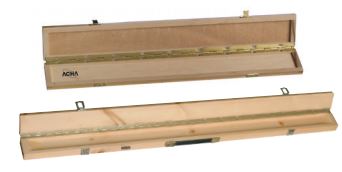 CAJA DE MADERA PARA REGLA RIGIDA DE 3000 MM 305X13X3 CM REF. ACHA 05-952