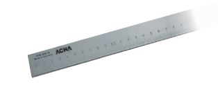 ROSTFREIE STAHLPRÄZISIONSMESSER (DIN 866) 1000X40X8 MM  REF. ACHA 35210