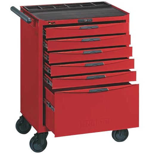 TOOL TROLLEY WITH DRAWERS   REF. TENGTOOLS 161630108