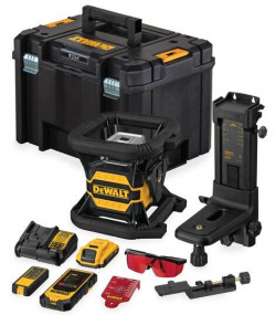 NÍVEL A LASER GIRATÓRIO XR 18 V 2 AH 60 M 600 M  REF. DEWALT DCE080D1RS-QW