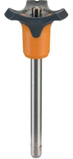 SELF-LOCKING BALL LOCK PIN IN STAINLESS STEEL   REF. HALDER 22370.0208