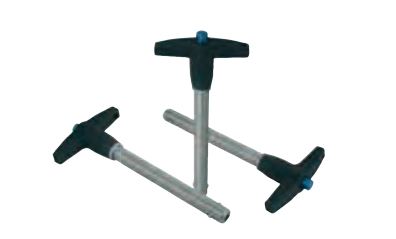 BALL LOCKING PIN WITH SELF-LOCKING T-HANDLE D1= 12 L= 40  REF. NORELEM 03196-25812040