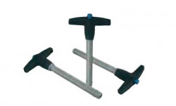 BALL LOCKING PIN WITH SELF-LOCKING T-HANDLE D1= 12 L= 40  REF. NORELEM 03196-25812040