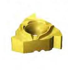 THREAD TURNING INSERT COROTHREAD 266 60° 16 MM 2.00 MM 1.27 MM 0.12 MM  REF. SANDVIK COROMANT 266LL-16MM01A200M 1125