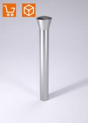 PUNZON DE CABEZA CONICA HSS Ø 16 MM 120 MM  REF. FIBRO 2281.3.1600.120